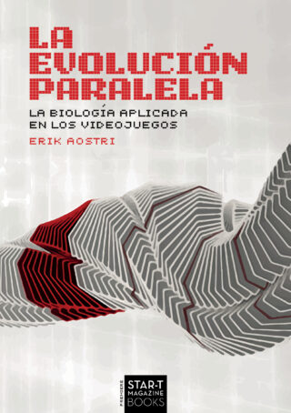 Desvelamos la portada del libro «La evolución paralela: La biología aplicada en los videojuegos’.
